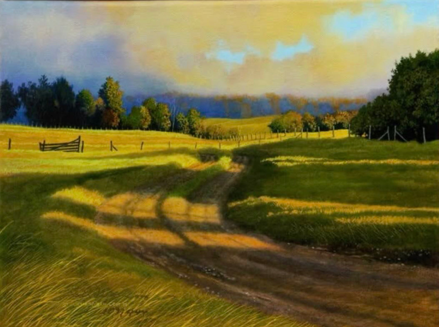 Bridle Path, Limited Edition, Canvas Giclée, Gallery Wrap