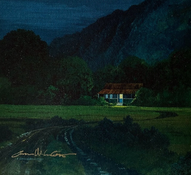 Gathering Darkness, Unstretched Canvas, Various Sizes
