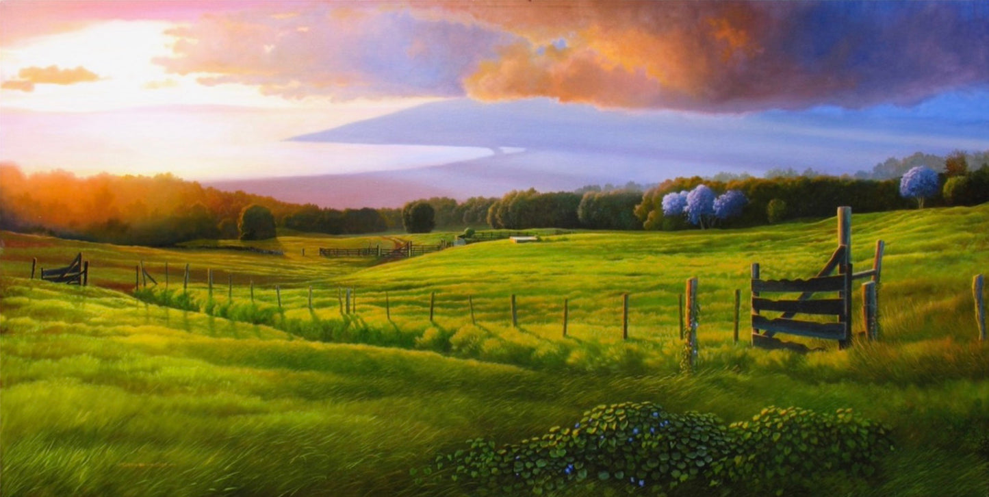 Gathering Gold, Limited edition, Unstretched Canvas, Various Sizes