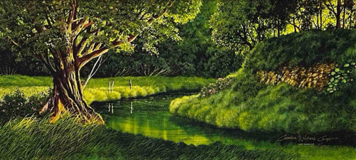 Sunlit, Limited edition, Unstretched Canvas, Various sizes