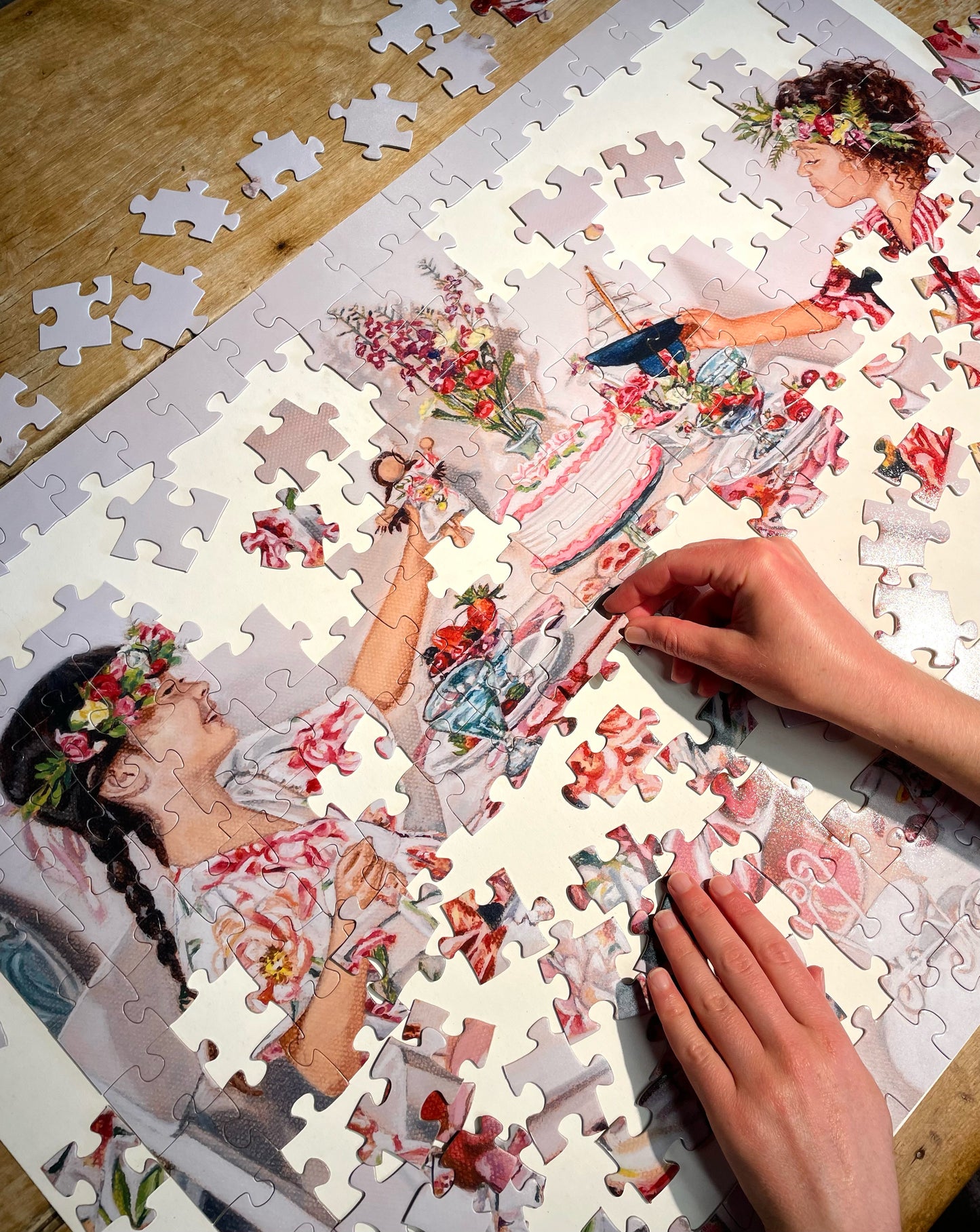 THE GIRL AND THE BOAT (Party Scene): 250 or 1000 pieces