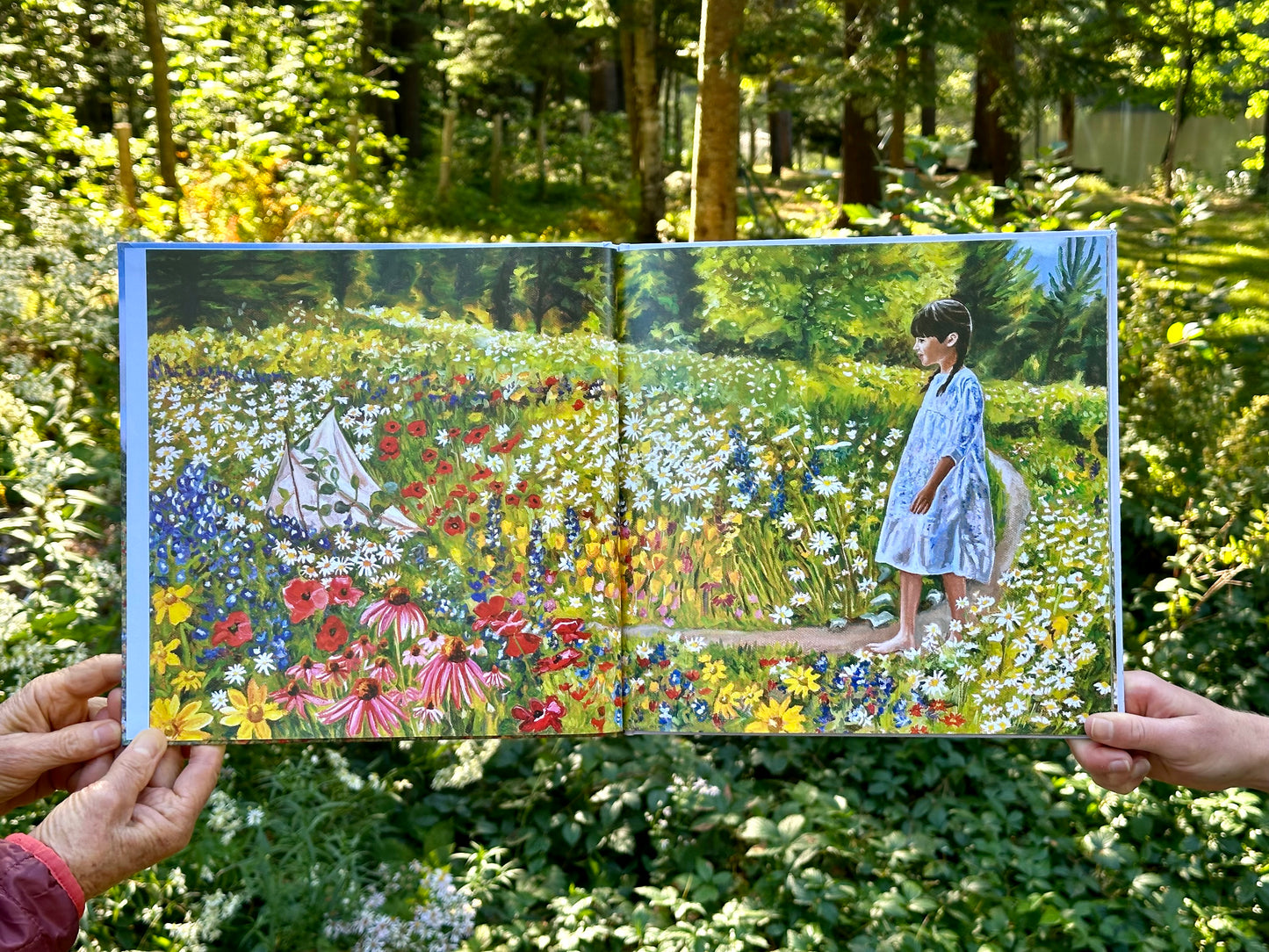 THE GIRL AND THE BOAT, a wordless picture book by Julia Allisson Cost