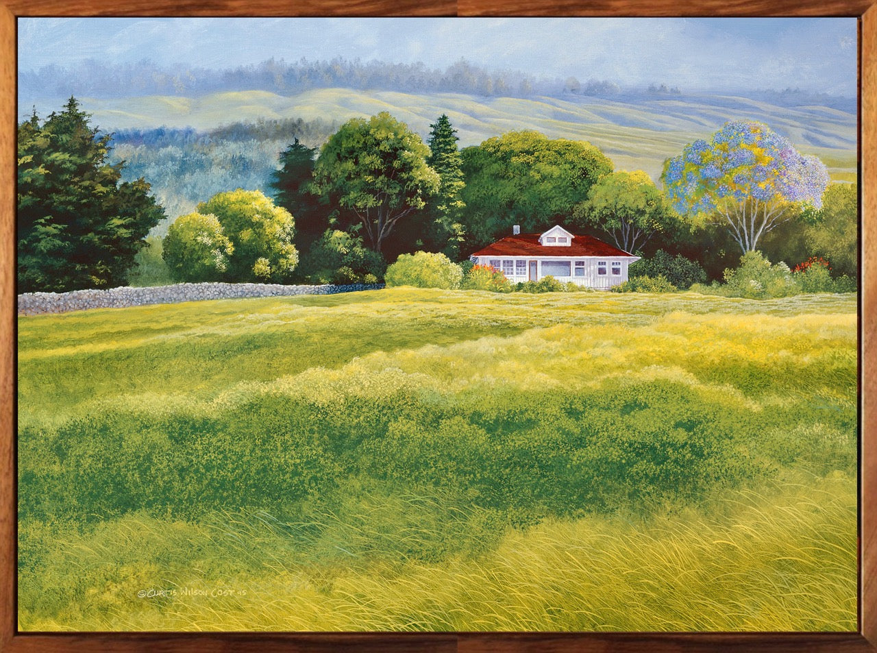 The White House, Hand signed Giclée, 1 pc. koa framed, Various sizes