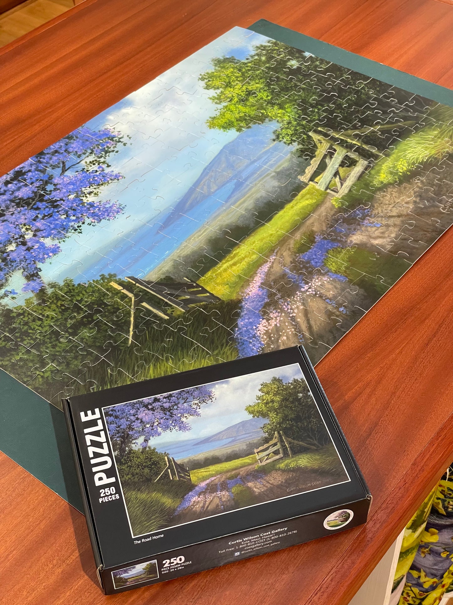The Road Home Fine Art Puzzles 250 pc. & 1,000 pc.