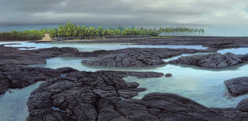 Hōnaunau, Limited Edition, Canvas Giclée, Gallery Wrapped, Various sizes