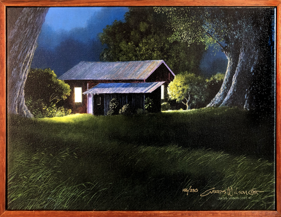 After Hours, Limited Edition, 1 Piece Koa Framed,Various sizes
