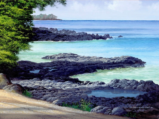 Ahihi Morning, Gallery wrapped, Various Sizes