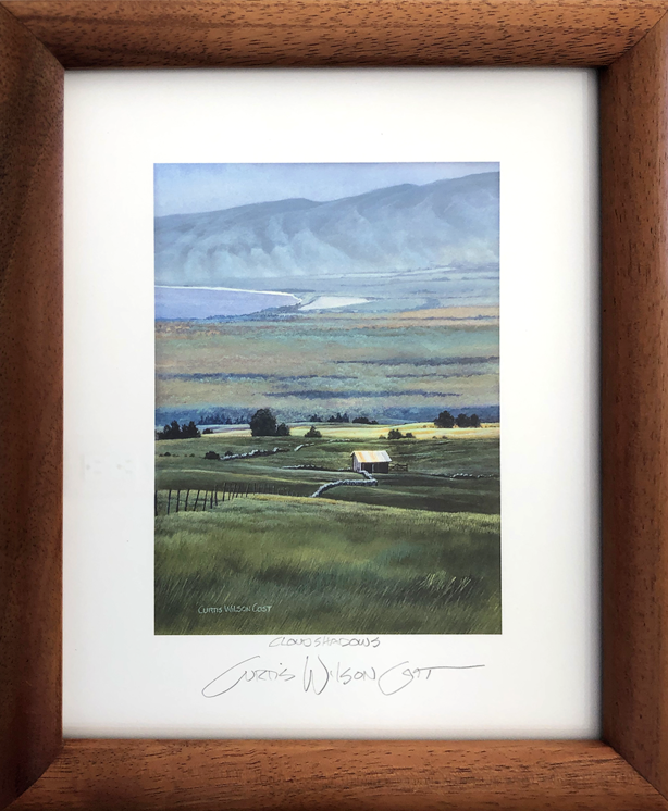 Cloud Shadows, Lithograph, 1 Piece Frame