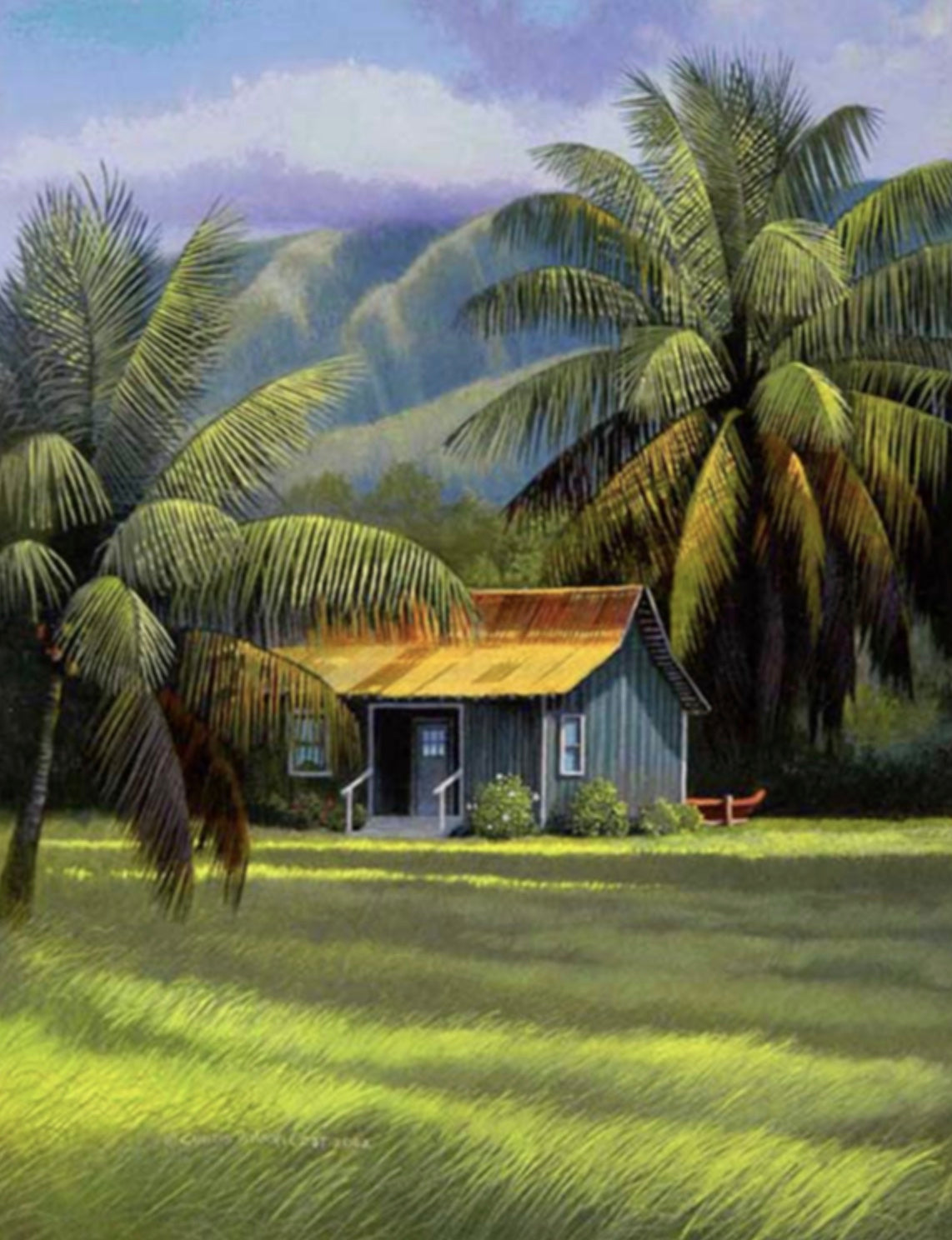 Hula Palms, Limited edition, Gallery wrapped, Various sizes