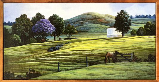 Lunch in Ulupalakua, 1 Piece Frame, Various Sizes