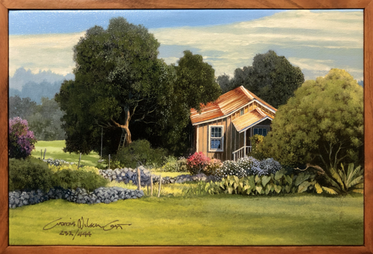 Mala Mauka Detail, Limited edition, 1 Piece Koa Frame, Various sizes