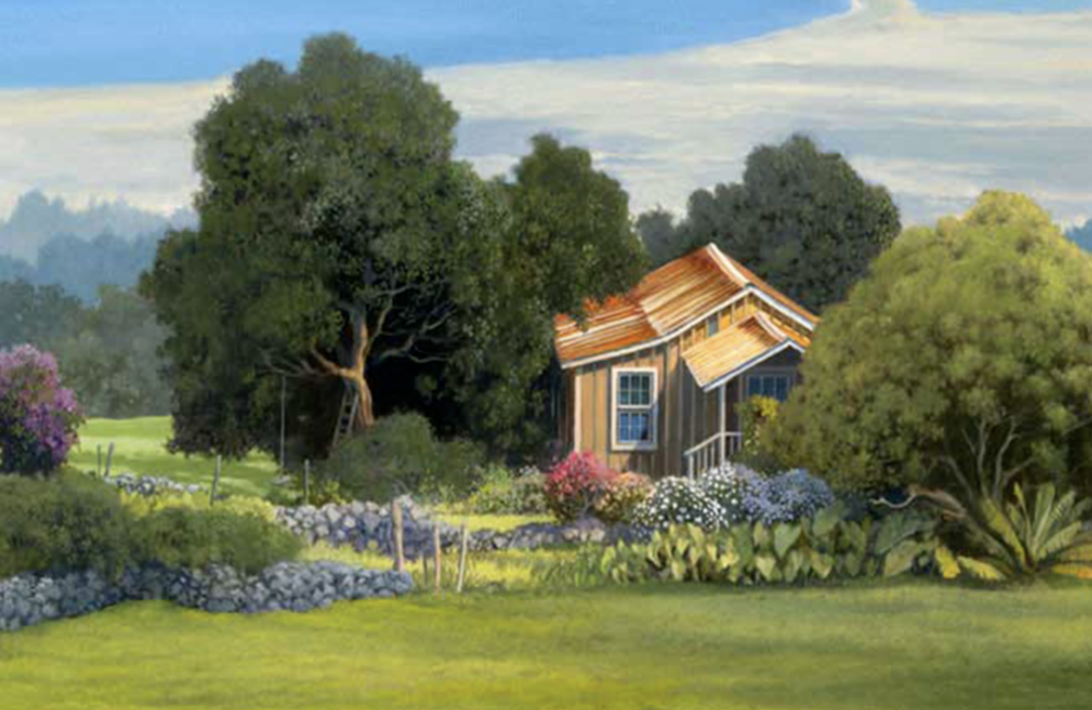 Mala Mauka Detail, Limited edition, Unstretched Canvas, Various sizes