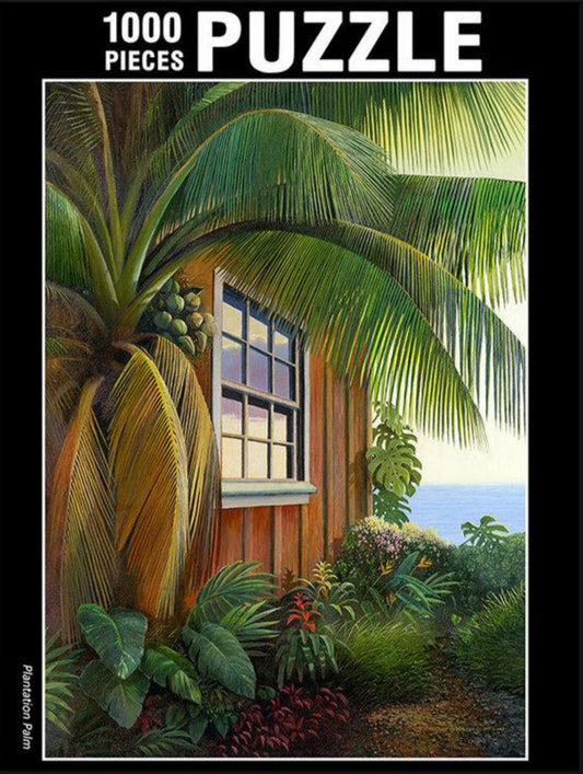 Plantation Palm Fine Art Puzzles 250 pc. & 1,000 pc.