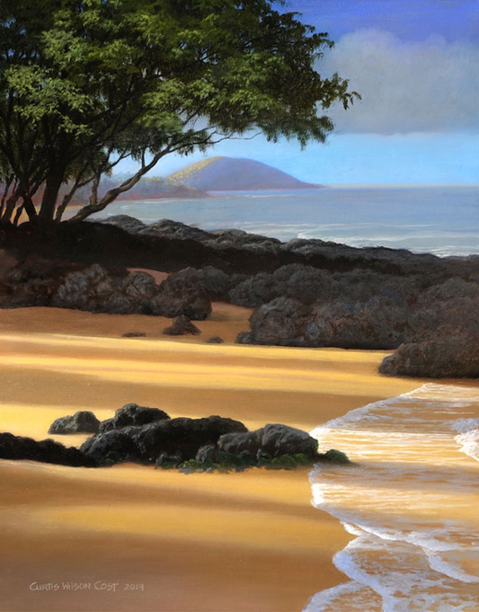 Ulua at Dawn, Limited edition, Unstretched Canvas, Various sizes