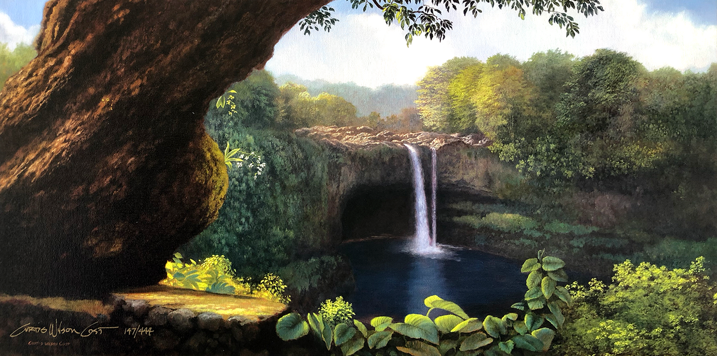 Waiānuenue, Limited edition, Unstretched Canvas, Various Sizes