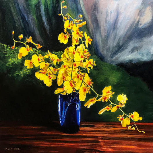 Dancing Lady Orchids, Gallery Wrap, Julia Allisson Cost, Various sizes