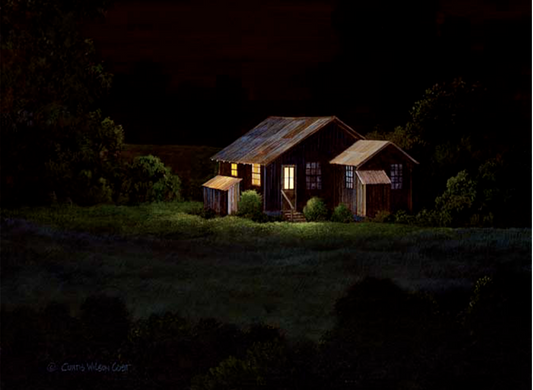Midnight Snack, Gallery Wrap, Various Sizes, Ready to Ship