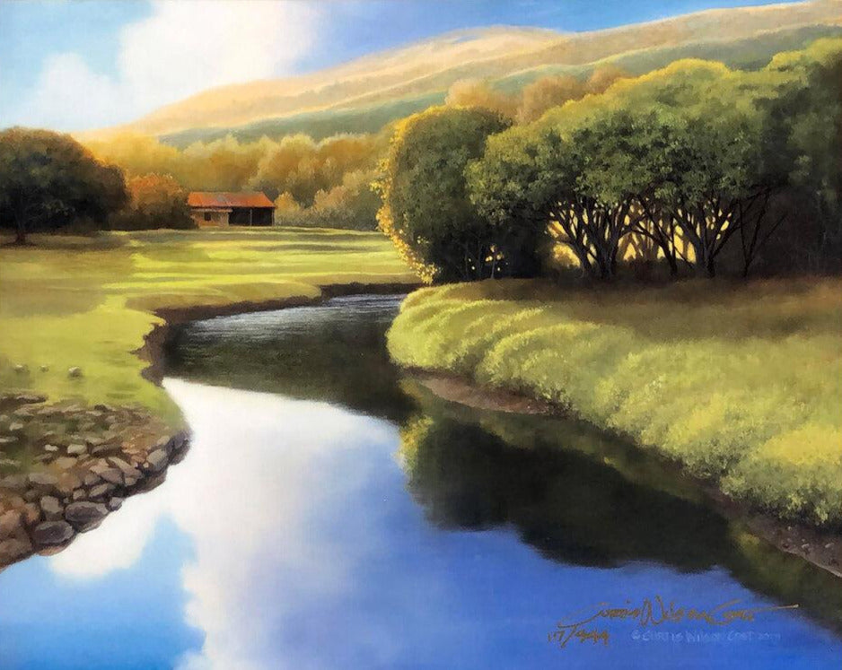 Moloka'i Calm, Limited Edition, Unframed, Metal Print, 8” x 10”
