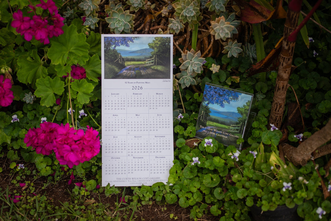 Inside the 2026 Curtis Wilson Cost Hawaiʻi Art Calendar