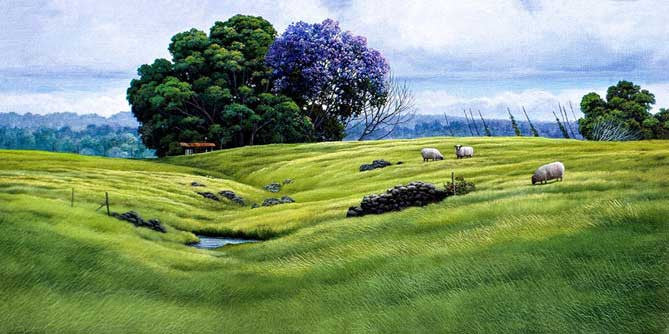 Springtime Grazing, 1984