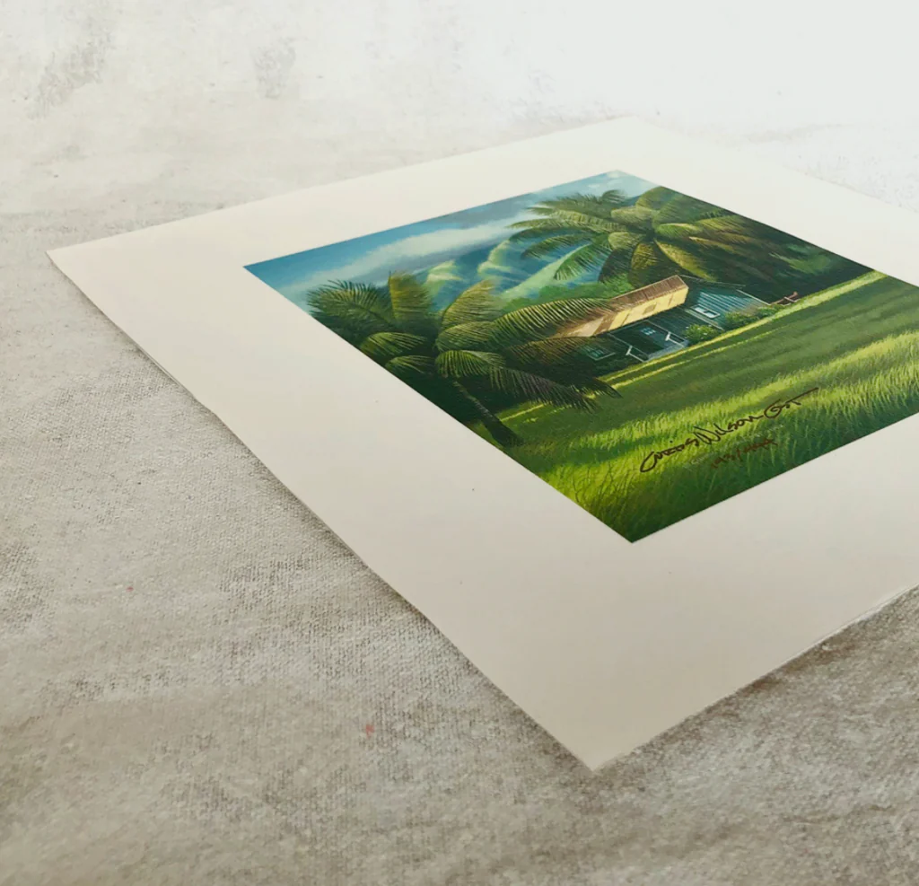 Un-Stretched Canvas Giclées