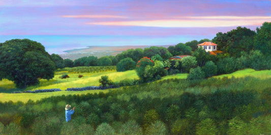 Holualoa, Limited Edition, unstretched, canvas giclée