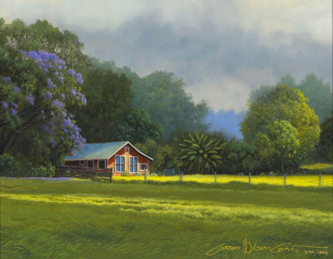 Lavender Spring, limited edition, 8" x 10",  Paper Print