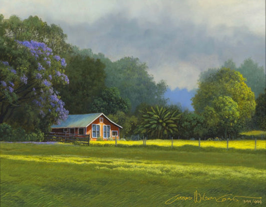 Lavender Spring, limited edition, 8" x 10",  Paper Print