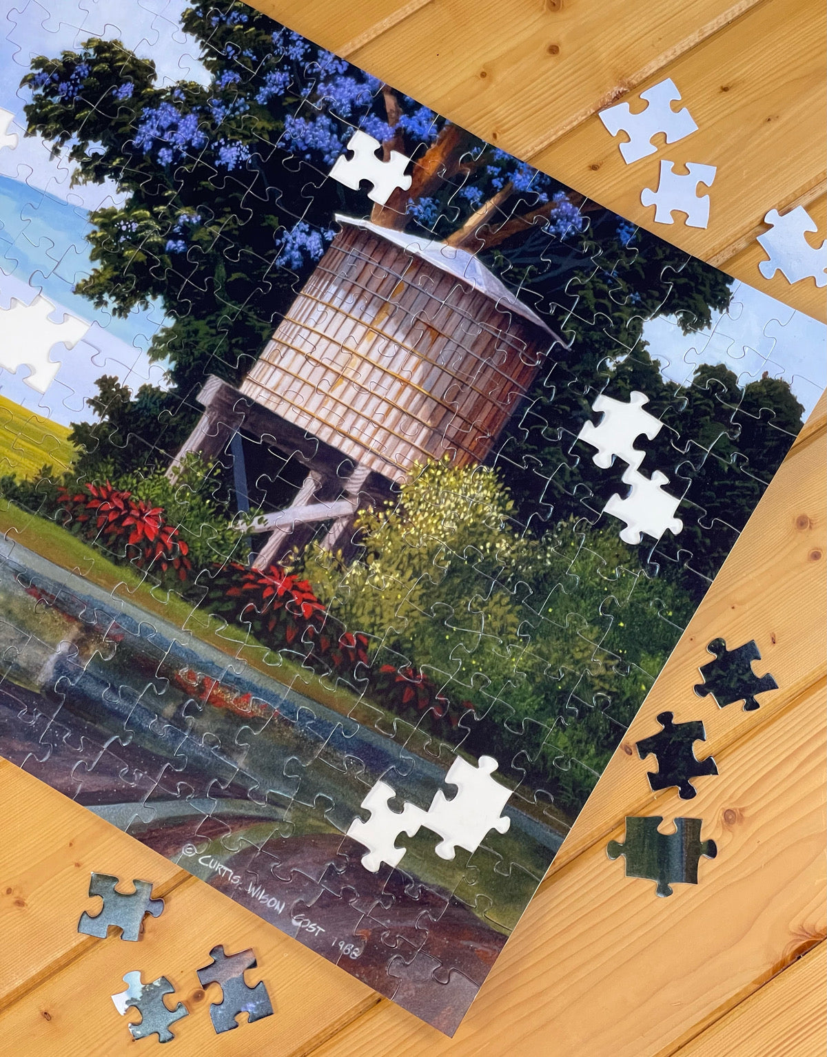 Morning Rain Fine Art Puzzle: 250 or 1000 pieces