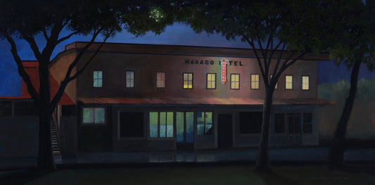 Manago Hotel, Limited Edition,  Canvas Giclée, Gallery Wrap, Various Sizes