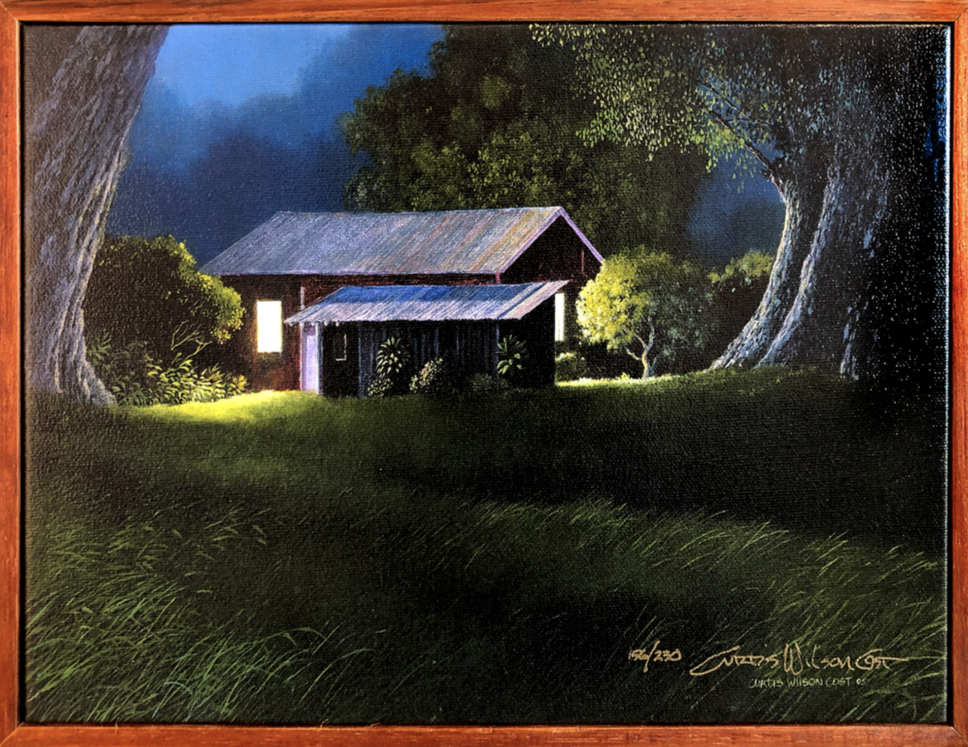 After Hours, 1 Piece koa framed, Limited Edition, various sizes