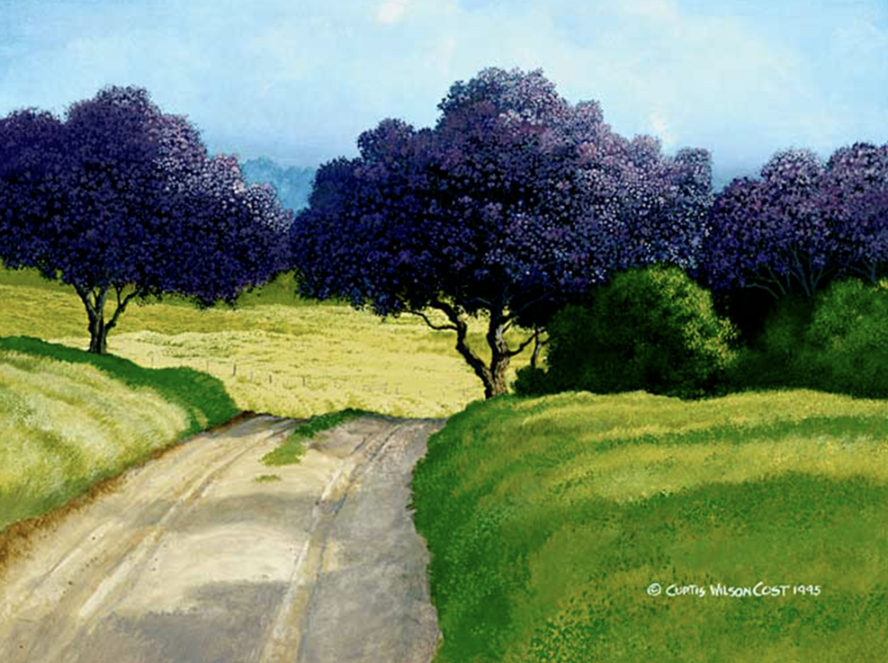 Lavender Passage, Unstretched Canvas, 9
