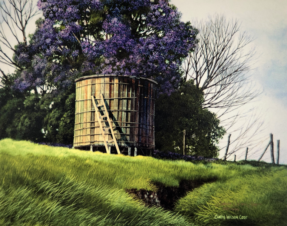 Leaning into Lavender, Limited Edition, Canvas Giclée, Gallery Wrap