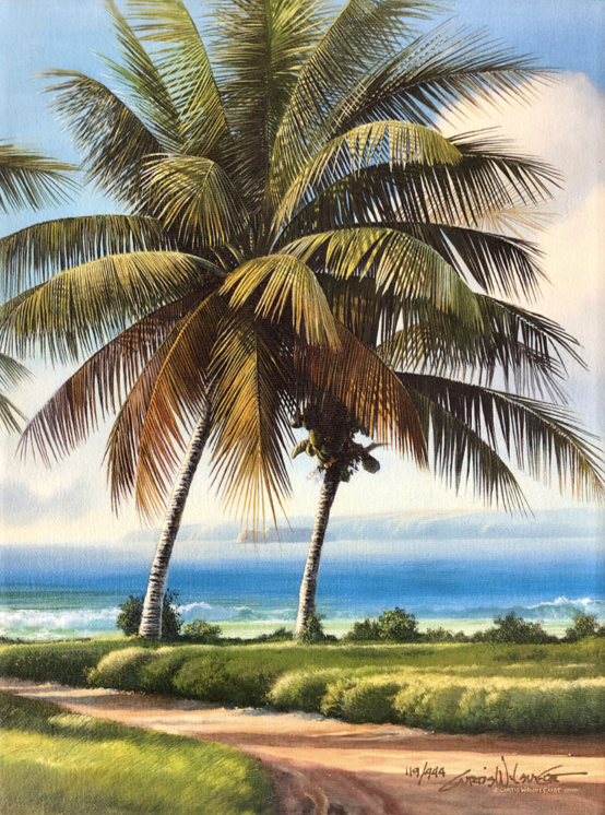 Return to Makena Molokini, Unstretched Canvas, 16" x 12"