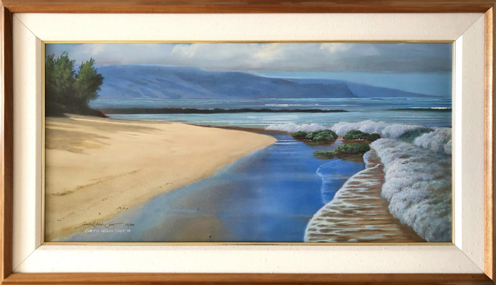 Sands at Kapuka'ulua, 3 Piece Frame