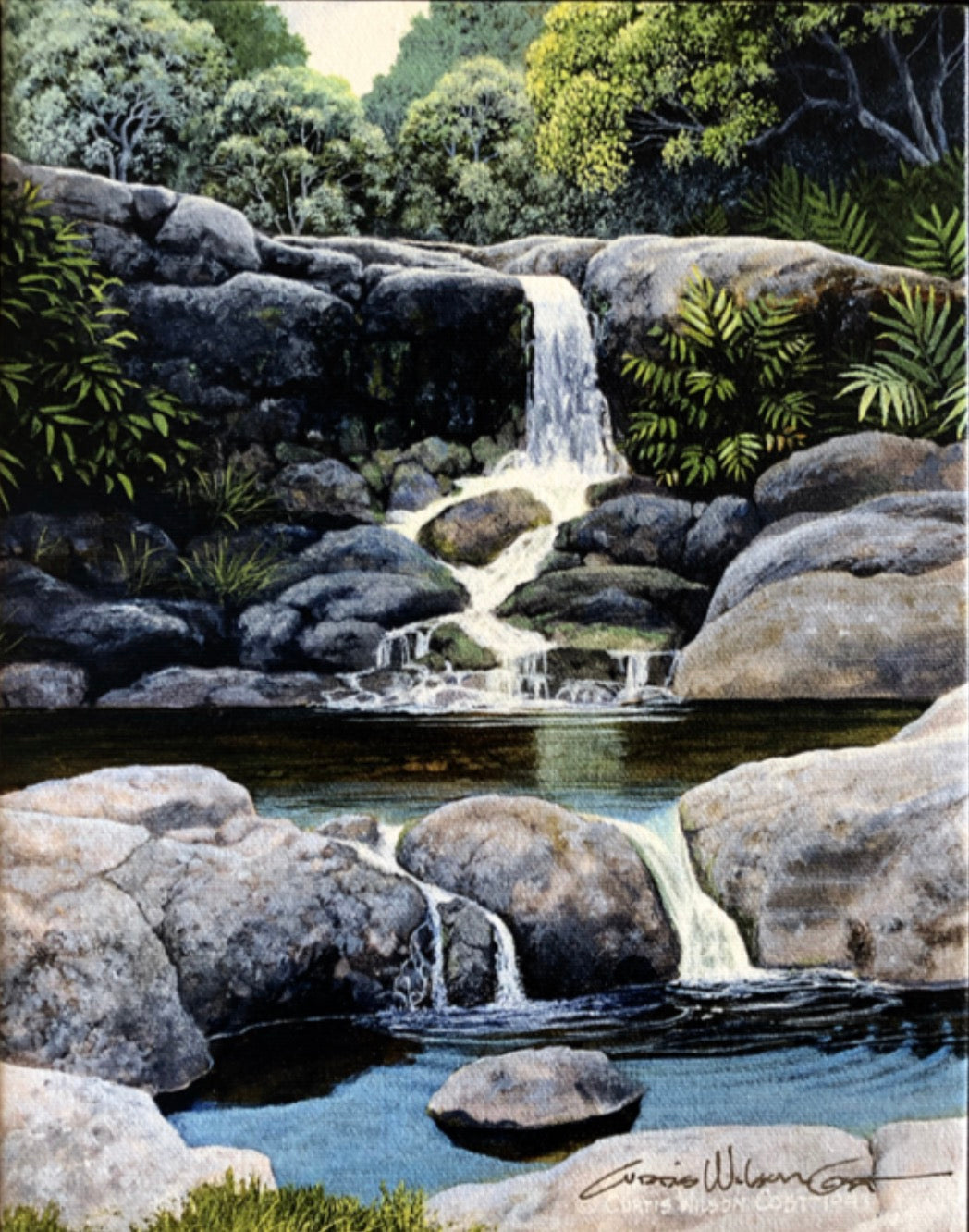 Kōke'e Waters, gallery wrapped, hand signed giclée, various sizes