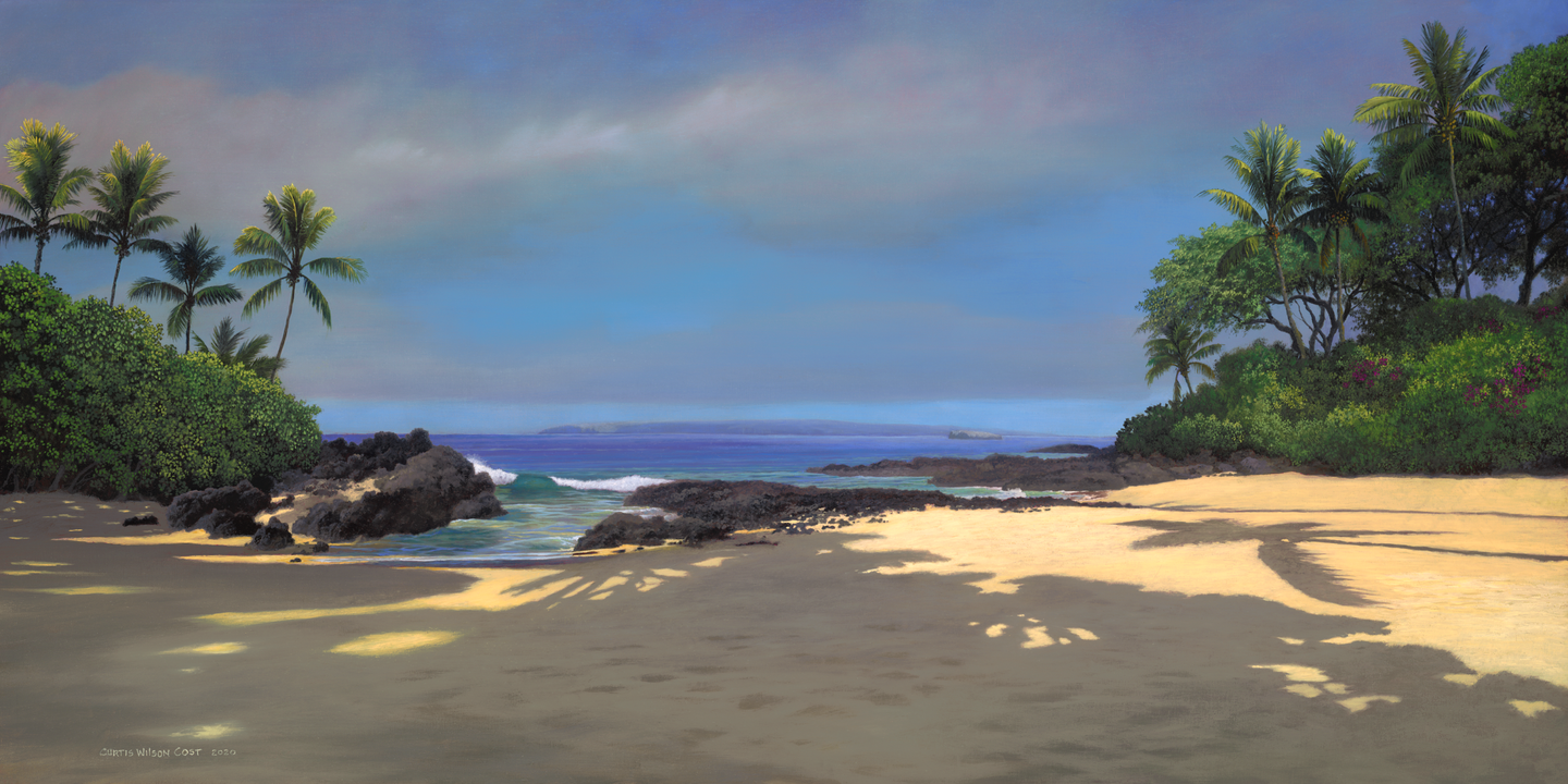 Secret Beach, Unstretched Canvas. Limited edition, Various sizes