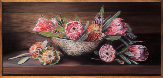 Bowl of Paradise, limited edition, 1 pc. koa framed by Julia Allisson Cost